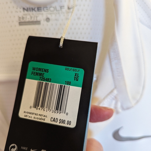 Nike Golf Dri Fit Shirt NWR - Picture 2 of 2